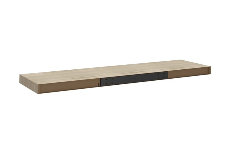 Kelluvat seinähyllyt 2 kpl tammi 90x23,5x3,8 cm MDF - Ruskea - Säilytys - Hylly - Seinähylly