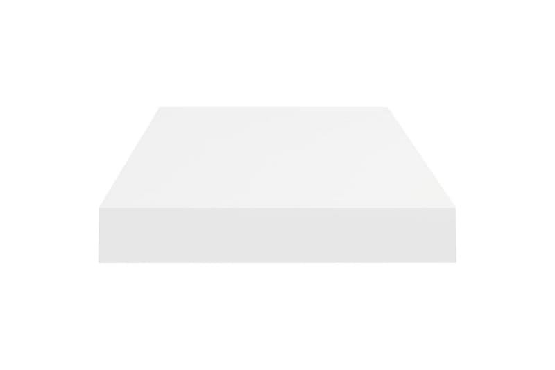 Kelluvat seinähyllyt 2 kpl valkoinen 50x23x3,8 cm MDF - Valkoinen - Säilytys - Hylly - Seinähylly