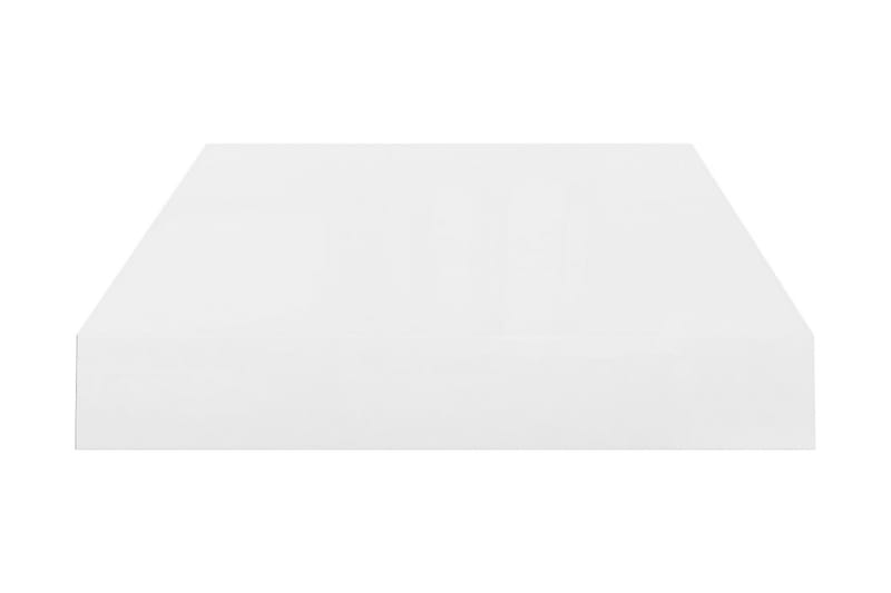 Kelluvat seinähyllyt 4 kpl korkeakiilto valk. 40x23x3,8 cm - Valkoinen - Säilytys - Hylly - Seinähylly
