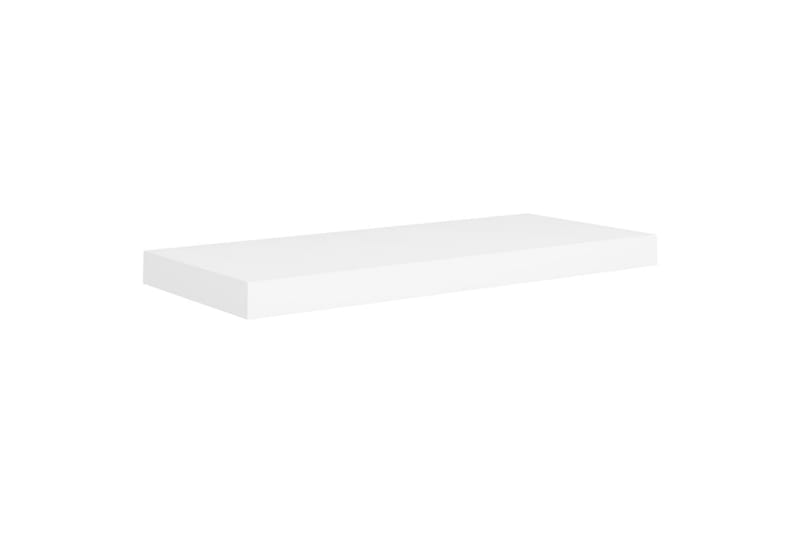 Kelluvat seinähyllyt 4 kpl valkoinen 60x23,5x3,8 cm MDF - Valkoinen - Säilytys - Hylly - Seinähylly