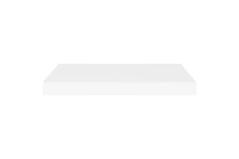 Kelluvat seinähyllyt 4 kpl valkoinen 60x23,5x3,8 cm MDF - Valkoinen - Säilytys - Hylly - Seinähylly