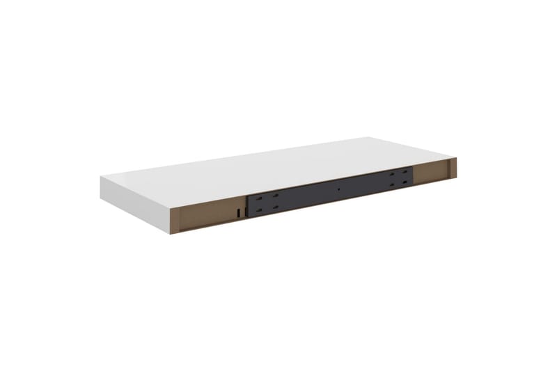 Kelluvat seinähyllyt 4 kpl valkoinen 60x23,5x3,8 cm MDF - Valkoinen - Säilytys - Hylly - Seinähylly