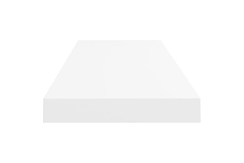 Kelluvat seinähyllyt 4 kpl valkoinen 80x23,5x3,8 cm MDF - Valkoinen - Säilytys - Hylly - Seinähylly
