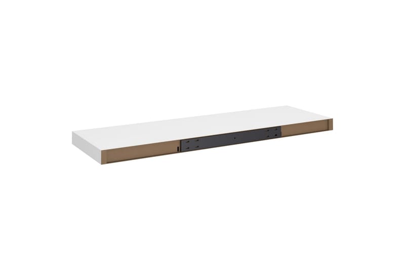 Kelluvat seinähyllyt 4 kpl valkoinen 80x23,5x3,8 cm MDF - Valkoinen - Seinähylly - Keittiöhylly - Hylly