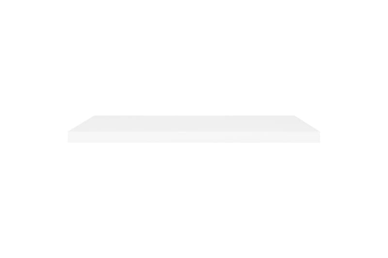 Kelluvat seinähyllyt 4 kpl valkoinen 90x23,5x3,8 cm MDF - Valkoinen - Säilytys - Hylly - Seinähylly