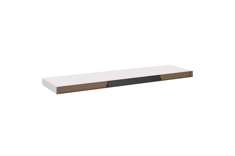 Kelluvat seinähyllyt 4 kpl valkoinen 90x23,5x3,8 cm MDF - Valkoinen - Säilytys - Hylly - Seinähylly
