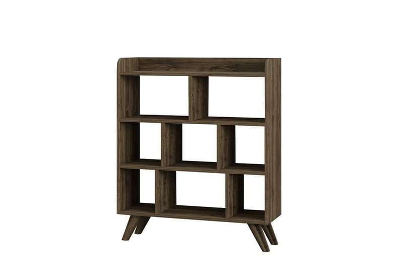 Kesto Kirjahylly 90 cm - Keskisävyinen puu - Säilytys - Hylly - Kirjahylly