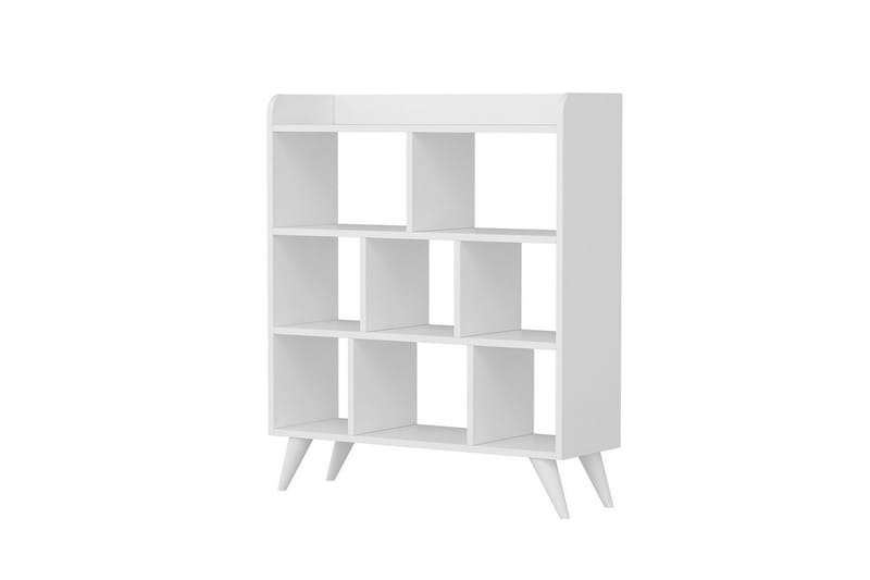 Kesto Kirjahylly 90 cm - Valkoinen - Säilytys - Hylly - Kirjahylly