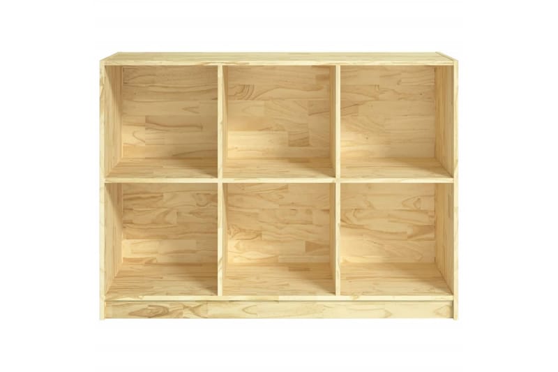Kirjahylly 104x33x76 cm täysi mänty - Ruskea - Säilytys - Hylly - Kirjahylly