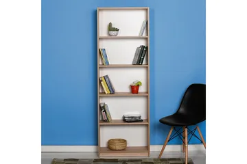 Kirjahylly 182x64 cm - Luonnonväri - Säilytys - Hylly - Kirjahylly