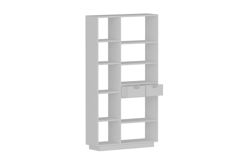 Kirjahylly 189x80 cm - Valkoinen - Säilytys - Hylly - Kirjahylly