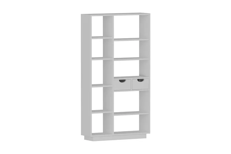 Kirjahylly 189x80 cm, Valkoinen