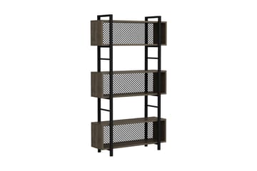 Kirjahylly 25x90 cm - Pähkinä - Säilytys - Hylly - Kirjahylly