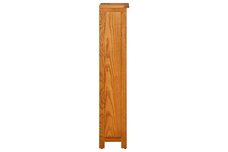 Kirjahylly 4 tasoa 45x22x110 cm täystammi - Ruskea - Säilytys - Hylly - Kirjahylly