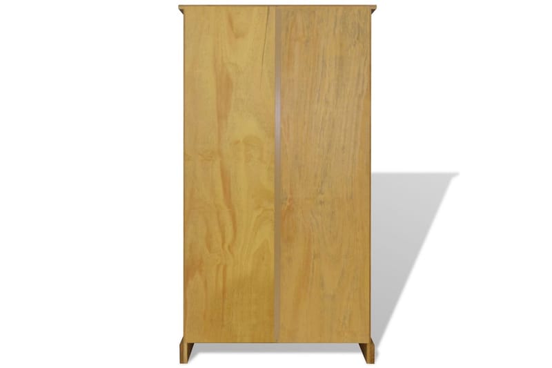 Kirjahylly 4 tasoa Meksikon mänty Corona-sarja 81x29x150 cm - Ruskea - Säilytys - Hylly - Kirjahylly