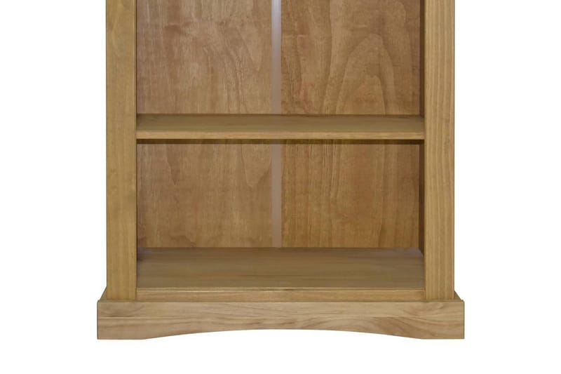 Kirjahylly 4 tasoa Meksikon mänty Corona-sarja 81x29x150 cm - Ruskea - Säilytys - Hylly - Kirjahylly