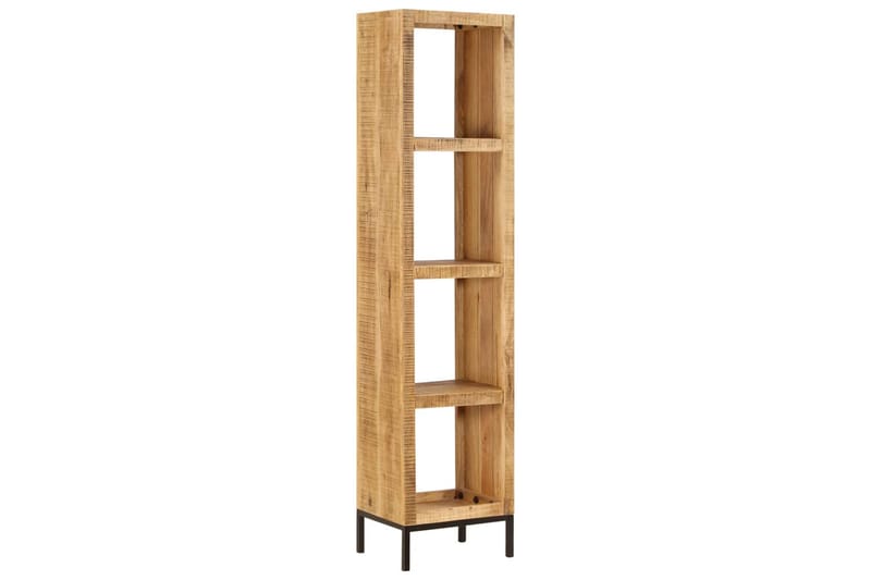 Kirjahylly 40x30x175 cm kiinteä mangopuu - Ruskea - Säilytys - Hylly - Kirjahylly
