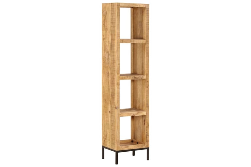 Kirjahylly 40x30x175 cm kiinteä mangopuu - Ruskea - Säilytys - Hylly - Kirjahylly
