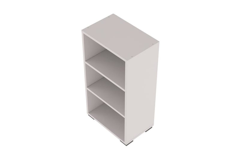 Kirjahylly Akderein Valkoinen - Valkoinen - Säilytys - Hylly - Kirjahylly