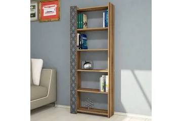 Kirjahylly Amtorp 64 cm - Ruskea - Säilytys - Hylly - Kirjahylly