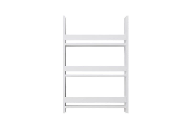 Kirjahylly Artemis 3 Valkoinen - Valkoinen - Säilytys - Hylly - Kirjahylly