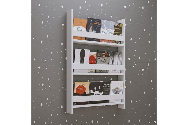 Kirjahylly Artemis 3 Valkoinen - Valkoinen - Säilytys - Hylly - Kirjahylly