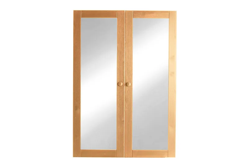 Kirjahylly Bailey lasiovilla 29x255 cm - Luonnonväri - Säilytys - Hylly - Kirjahylly