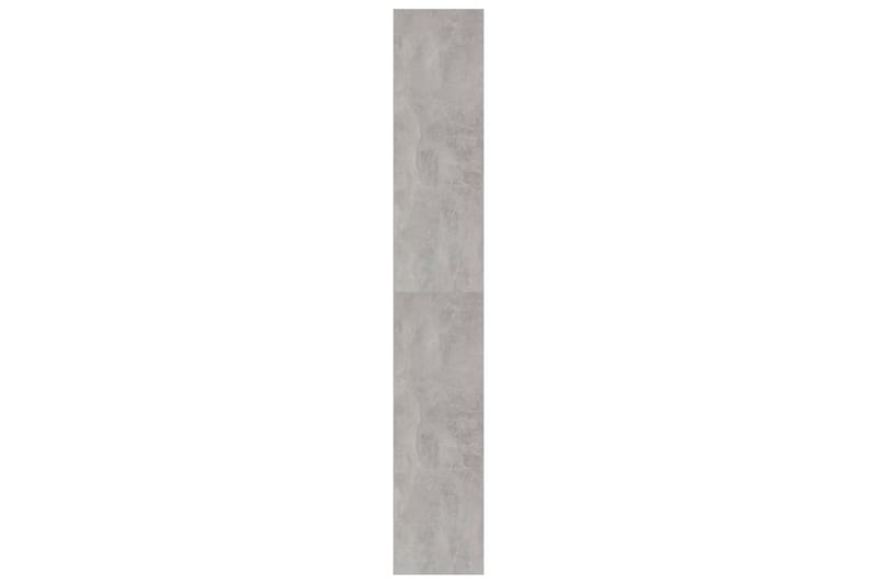 Kirjahylly betoninharmaa 40x30x189 cm lastulevy - Harmaa - Säilytys - Hylly - Kirjahylly