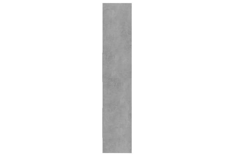 Kirjahylly betoninharmaa 40x35x180 cm lastulevy - Säilytys - Hylly - Kirjahylly