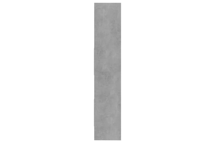 Kirjahylly betoninharmaa 40x35x180 cm lastulevy - Kirjahylly - Hylly