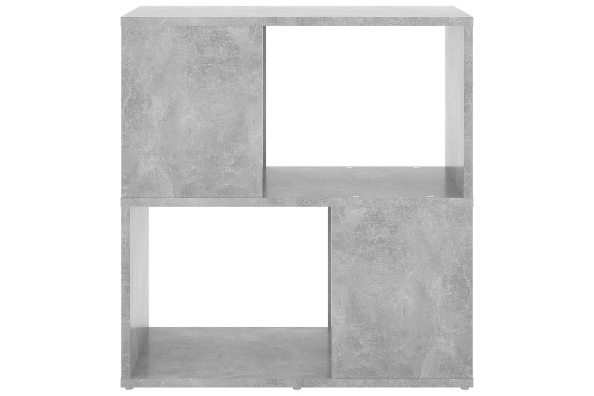 Kirjahylly betoninharmaa 60x24x63 cm lastulevy - Harmaa - Säilytys - Hylly - Kirjahylly