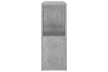 Kirjahylly betoninharmaa 60x24x63 cm lastulevy - Harmaa - Säilytys - Hylly - Kirjahylly