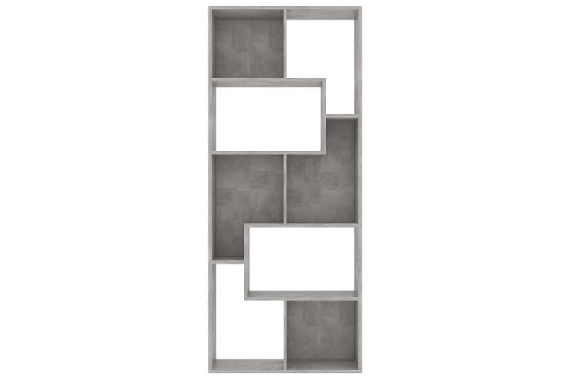 Kirjahylly betoninharmaa 67x24x161 cm lastulevy - Säilytys - Hylly - Kirjahylly
