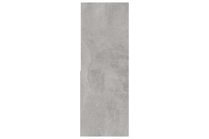Kirjahylly betoninharmaa 67x24x161 cm lastulevy - Kirjahylly - Hylly