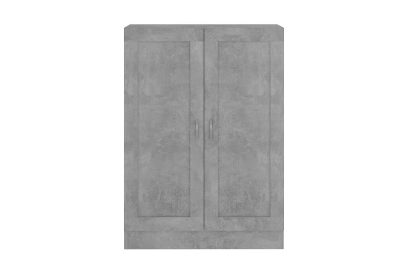 Kirjahylly betoninharmaa 82,5x30,5x115 cm lastulevy - Harmaa - Säilytys - Hylly - Kirjahylly