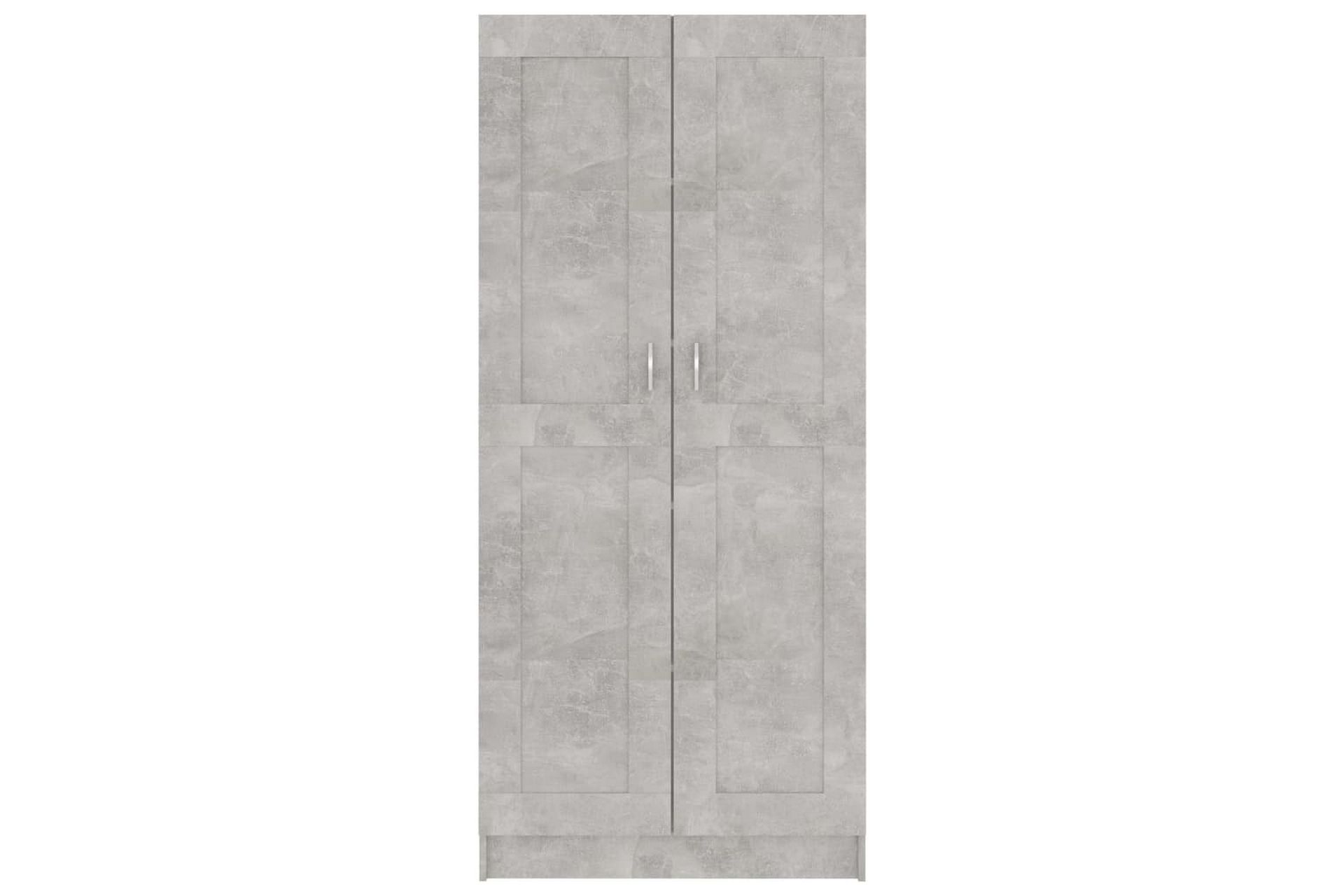 Kirjahylly betoninharmaa 82,5x30,5x185,5 cm lastulevy - Harmaa - Säilytys - Hylly - Kirjahylly