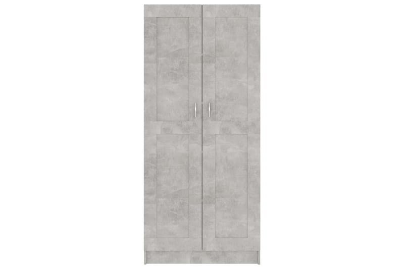 Kirjahylly betoninharmaa 82,5x30,5x185,5 cm lastulevy - Harmaa - Säilytys - Hylly - Kirjahylly