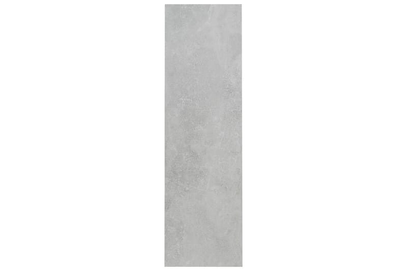 Kirjahylly betoninharmaa 97,5x29,5x100 cm lastulevy - Harmaa - Säilytys - Hylly - Kirjahylly