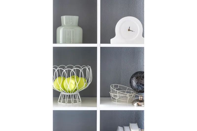 Kirjahylly Bolbeck 108x29 cm - Valkoinen - Säilytys - Hylly - Kirjahylly