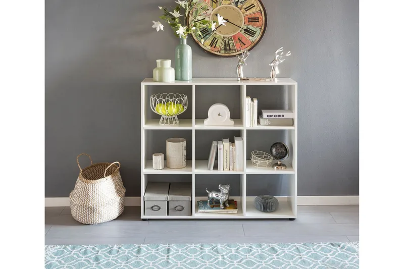 Kirjahylly Bolbeck 108x29 cm - Valkoinen - Säilytys - Hylly - Kirjahylly