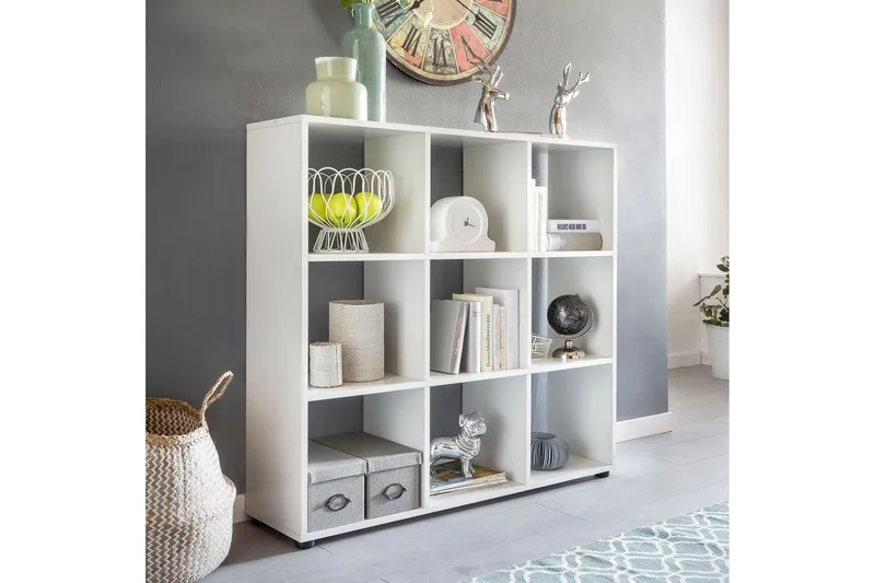 Kirjahylly Bolbeck 108x29 cm, Valkoinen