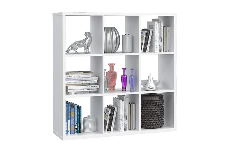 Kirjahylly Caolas 107 cm, Valkoinen