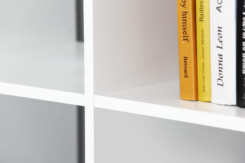 Kirjahylly Caolas 107 cm - Valkoinen - Säilytys - Hylly - Kirjahylly