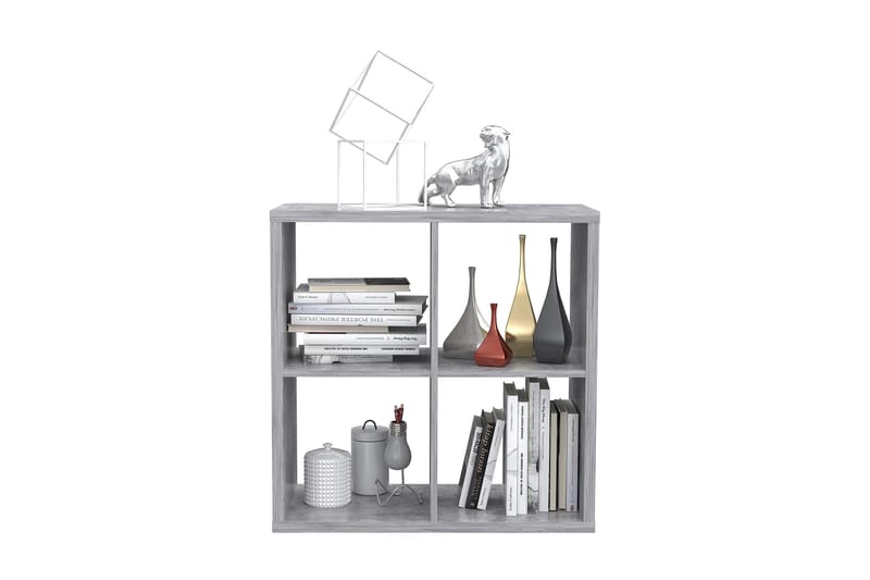 Kirjahylly Caolas 73 cm - Harmaa - Säilytys - Hylly - Kirjahylly