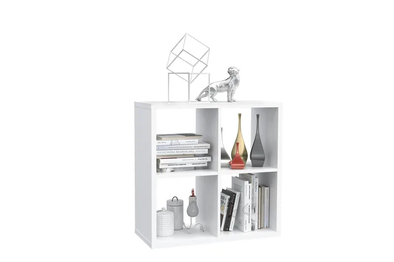 Kirjahylly Caolas 73 cm - Valkoinen - Säilytys - Hylly - Kirjahylly
