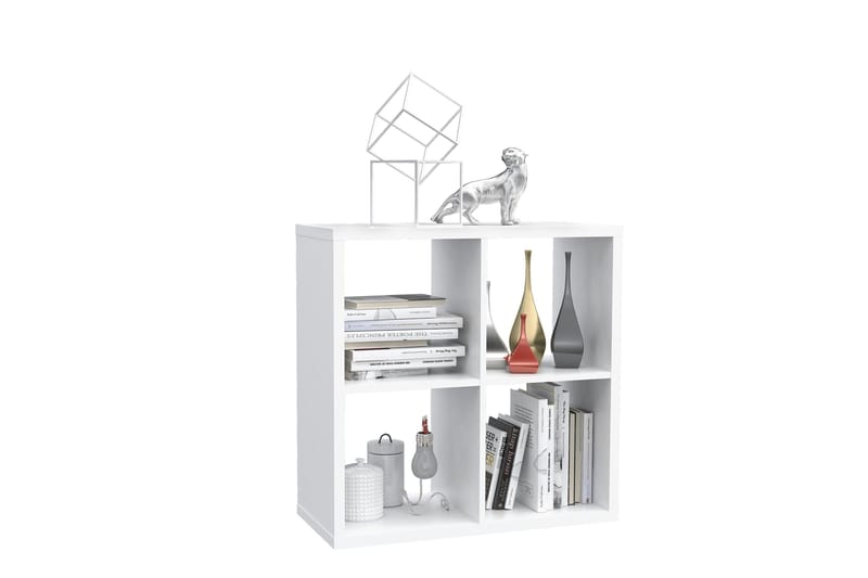 Kirjahylly Caolas 73 cm - Valkoinen - Säilytys - Hylly - Kirjahylly