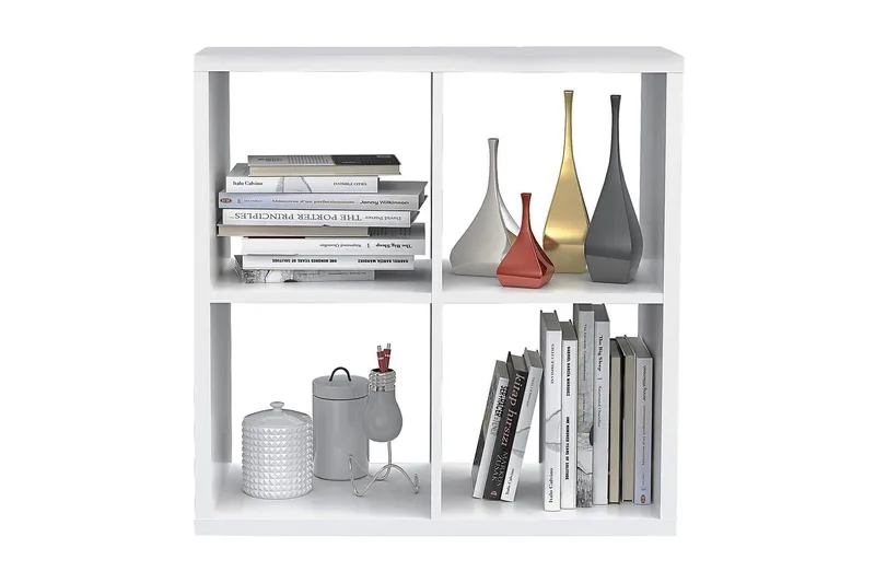 Kirjahylly Caolas 73 cm, Valkoinen