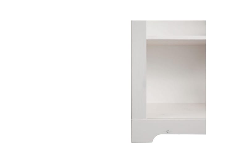 Kirjahylly Cubrix Valkoinen - Valkoinen - Säilytys - Hylly - Kirjahylly