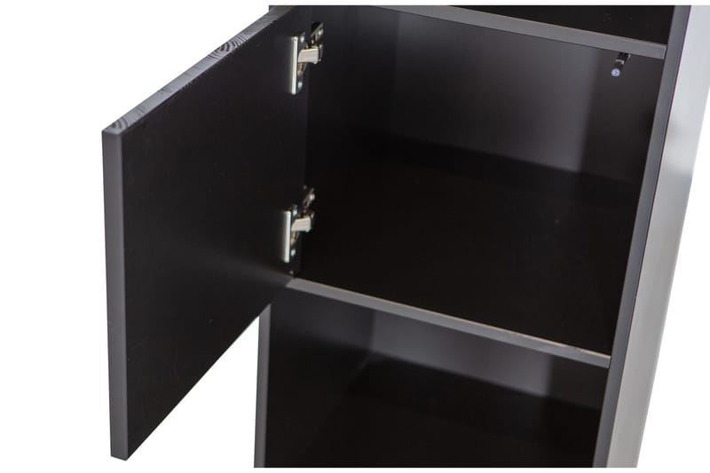 Kirjahylly Cykko 40x40 cm - Hiilenmusta - Säilytys - Hylly - Kirjahylly