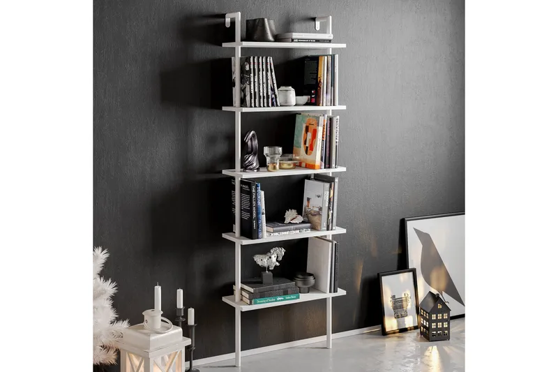 Kirjahylly Dalasjö - Valkoinen - Säilytys - Hylly